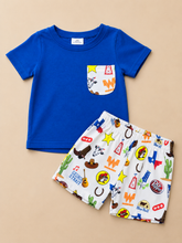 Load image into Gallery viewer, Love My Texas Shorts Set