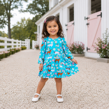 Load image into Gallery viewer, Floral Farm Dress