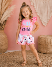 Load image into Gallery viewer, Wild Child Shorts Set