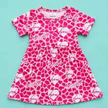 Load image into Gallery viewer, Pink Leopard Barbie Dress