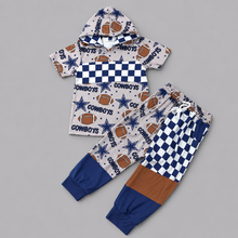 Load image into Gallery viewer, Dallas Cowboys Hooded Jogger Set