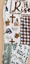 Load image into Gallery viewer, He Is Risen Bamboo Zip Romper for Baby &amp; Toddler | Christian Resurrection Outfit