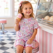 Load image into Gallery viewer, Magical Scalloped Shorts Set
