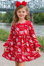 Load image into Gallery viewer, OU Sooners Dress