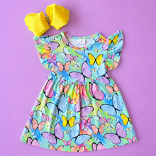 Load image into Gallery viewer, Colorful Butterfly Dress