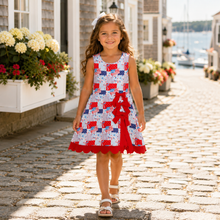Load image into Gallery viewer, American Flag Skort Dress