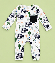Load image into Gallery viewer, Bison Romper
