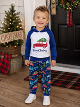 Load image into Gallery viewer, Merry Christmas Hooded Jogger Set