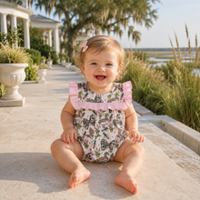 Load image into Gallery viewer, Girly Hunting Ducks Bubble Romper