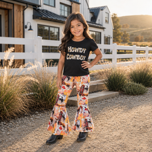 Load image into Gallery viewer, Howdy Cowboy Bell Bottom Set