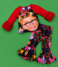 Load image into Gallery viewer, Christmas Story Bell Bottom Set