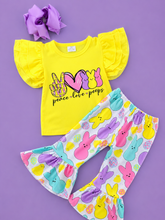 Load image into Gallery viewer, Peace, Love, Peeps Bell Set