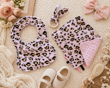 Load image into Gallery viewer, Pink Leopard Three Piece Set