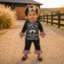 Load image into Gallery viewer, Johnny Cash Romper
