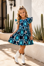 Load image into Gallery viewer, Turquoise Rock Dress