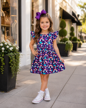 Load image into Gallery viewer, Purple Rainbow Dress