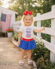 Load image into Gallery viewer, American Girl Skirted Shorts Set
