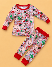 Load image into Gallery viewer, Cocomelon Christmas Pajama Set