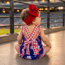 Load image into Gallery viewer, Texas Rangers Romper