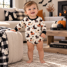 Load image into Gallery viewer, Halloween Dachshund Romper
