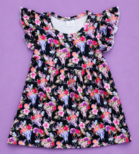 Load image into Gallery viewer, Floral Skull Dress
