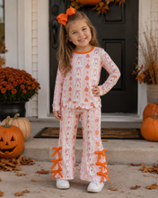 Load image into Gallery viewer, Ghost Halloween Wide Leg Pants Set