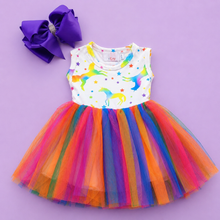 Load image into Gallery viewer, Unicorn Tank Tutu Dress