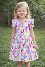 Load image into Gallery viewer, Colorful Peeps Dress
