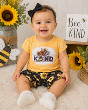 Load image into Gallery viewer, Bee Kind Shorts Set