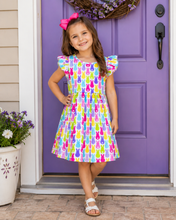 Load image into Gallery viewer, Colorful Peeps Dress