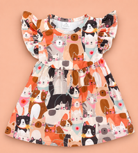 Load image into Gallery viewer, Crazy Cat Girl Dress