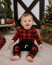 Load image into Gallery viewer, Buffalo Plaid Jogger Set