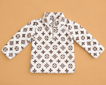 Load image into Gallery viewer, Designer Sherpa Pullover