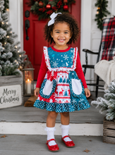 Load image into Gallery viewer, Faire Isle Christmas Dress