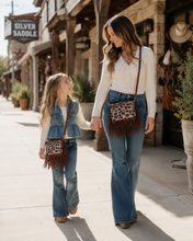 Load image into Gallery viewer, Mommy &amp; Me Leopard Purse