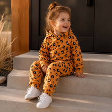 Load image into Gallery viewer, Leopard Hooded Jogger Set