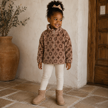 Load image into Gallery viewer, Brown Designer Sherpa