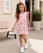 Load image into Gallery viewer, Smiley School Dress