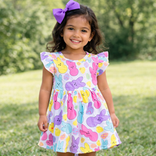 Load image into Gallery viewer, Peeps Bunny Dress