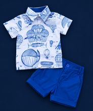 Load image into Gallery viewer, Hot Air Balloon Shorts Set
