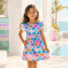 Load image into Gallery viewer, Mermaid Scales Dress