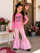 Load image into Gallery viewer, Daddy Is My Valentine Bell Set