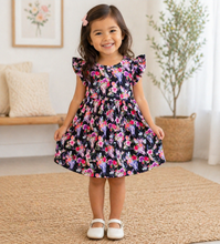Load image into Gallery viewer, Floral Skull Dress