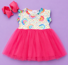 Load image into Gallery viewer, Rainbow Tutu Dress