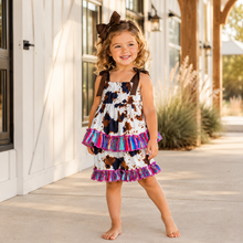 Load image into Gallery viewer, Cow &amp; Serape Shorts Set