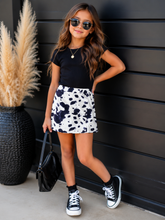 Load image into Gallery viewer, Cow Suede Skirt