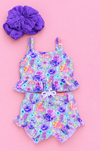 Load image into Gallery viewer, Floral Shorties Set