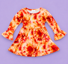 Load image into Gallery viewer, Orange Crush Dress