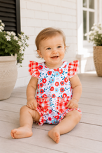 Load image into Gallery viewer, Red Poppy Onesie