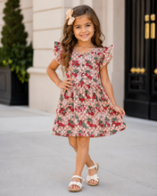 Load image into Gallery viewer, Floral Cherry Dress